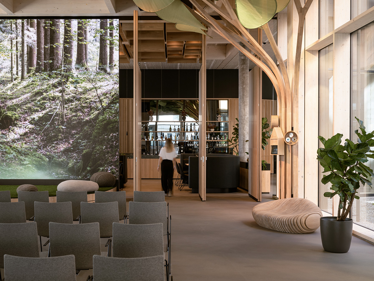 Blick in den Ort der Begegnung – Veranstaltungsfläche der TEAM 7 Eventlocation